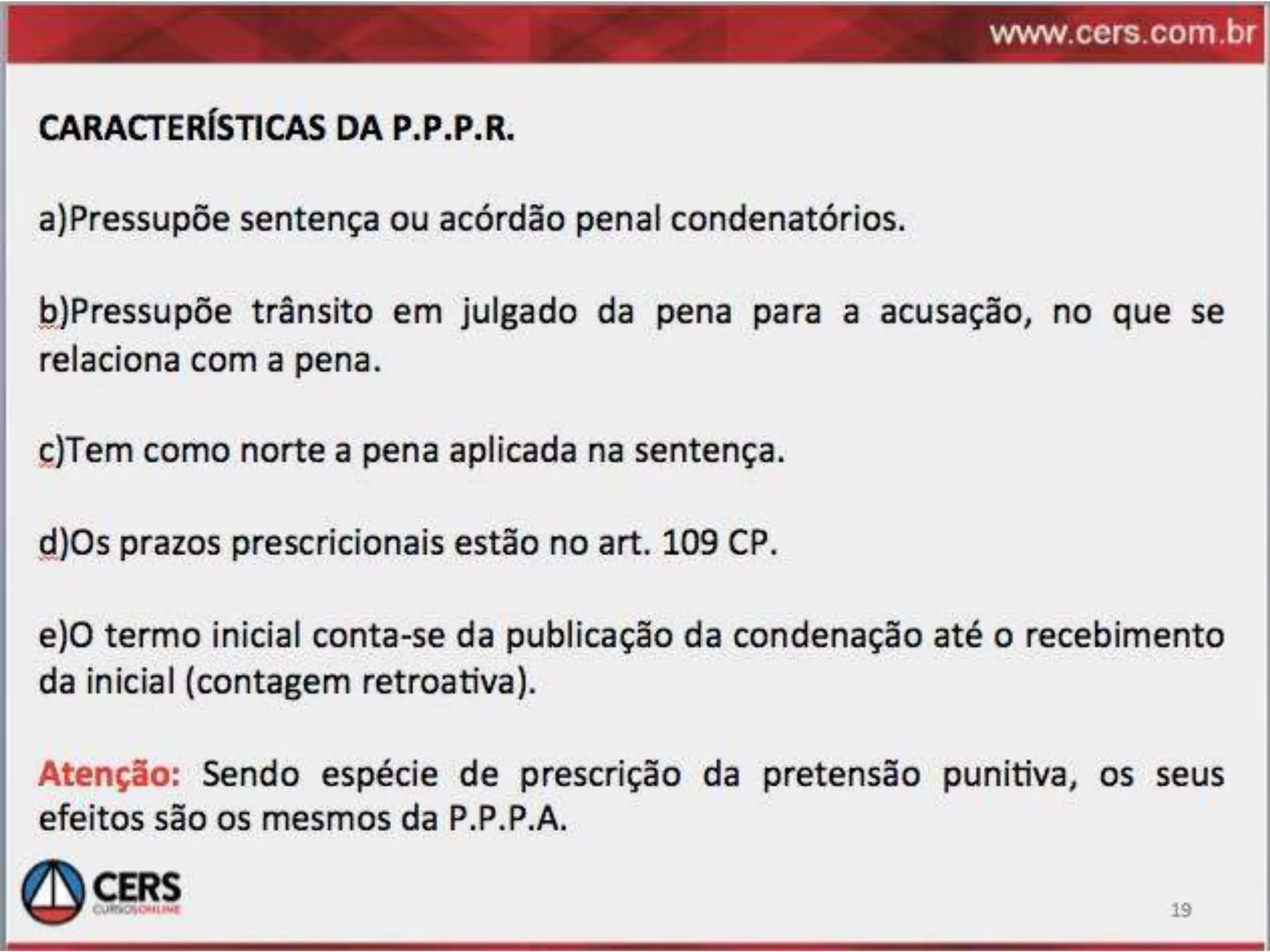 Prescrição codigo penal rogerio sanches revisão 29set 2013
