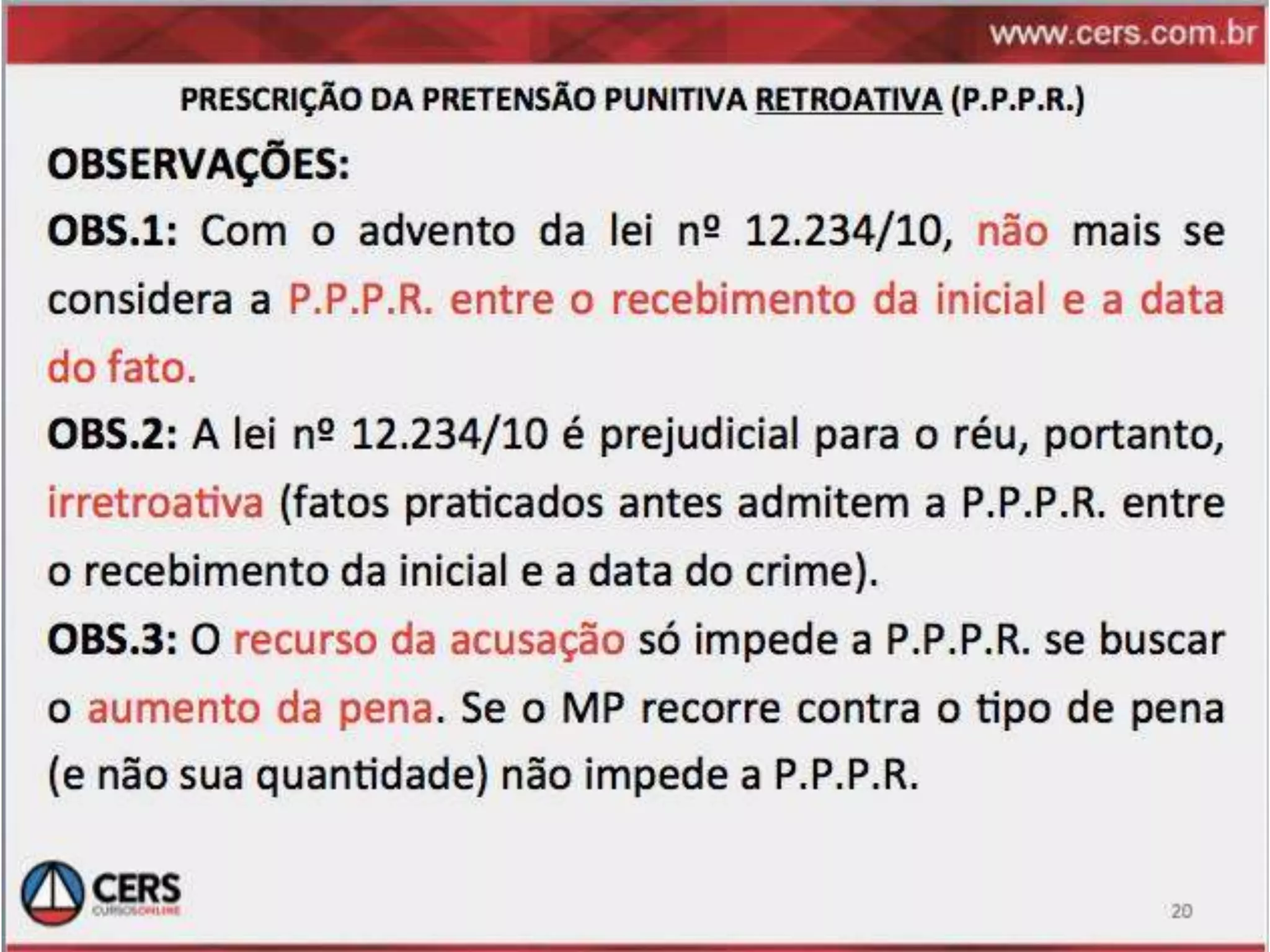 Prescrição codigo penal rogerio sanches revisão 29set 2013