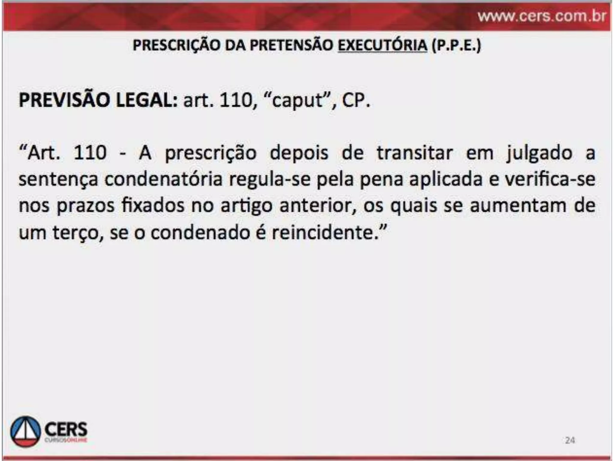 Prescrição codigo penal rogerio sanches revisão 29set 2013