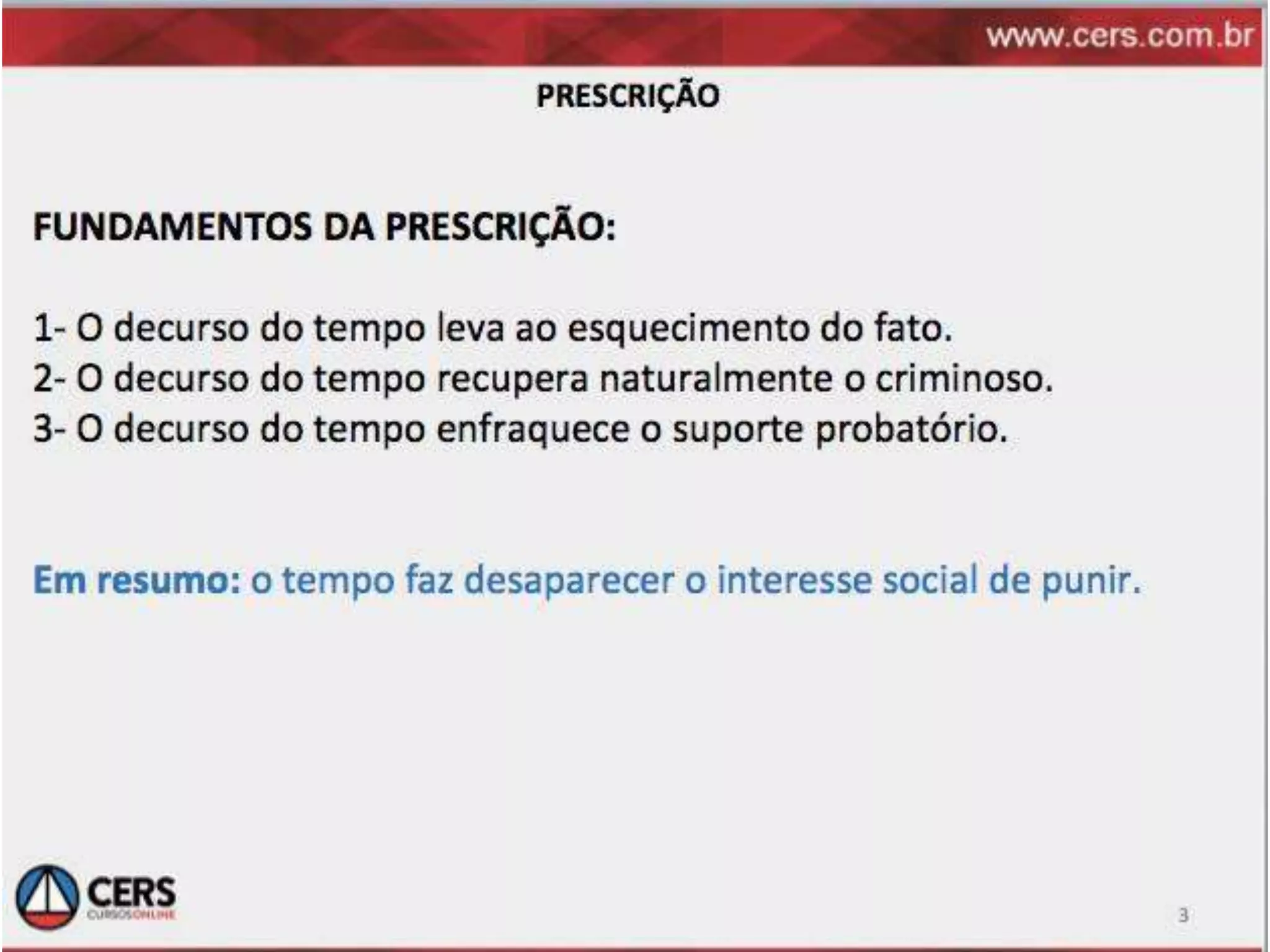 Prescrição codigo penal rogerio sanches revisão 29set 2013