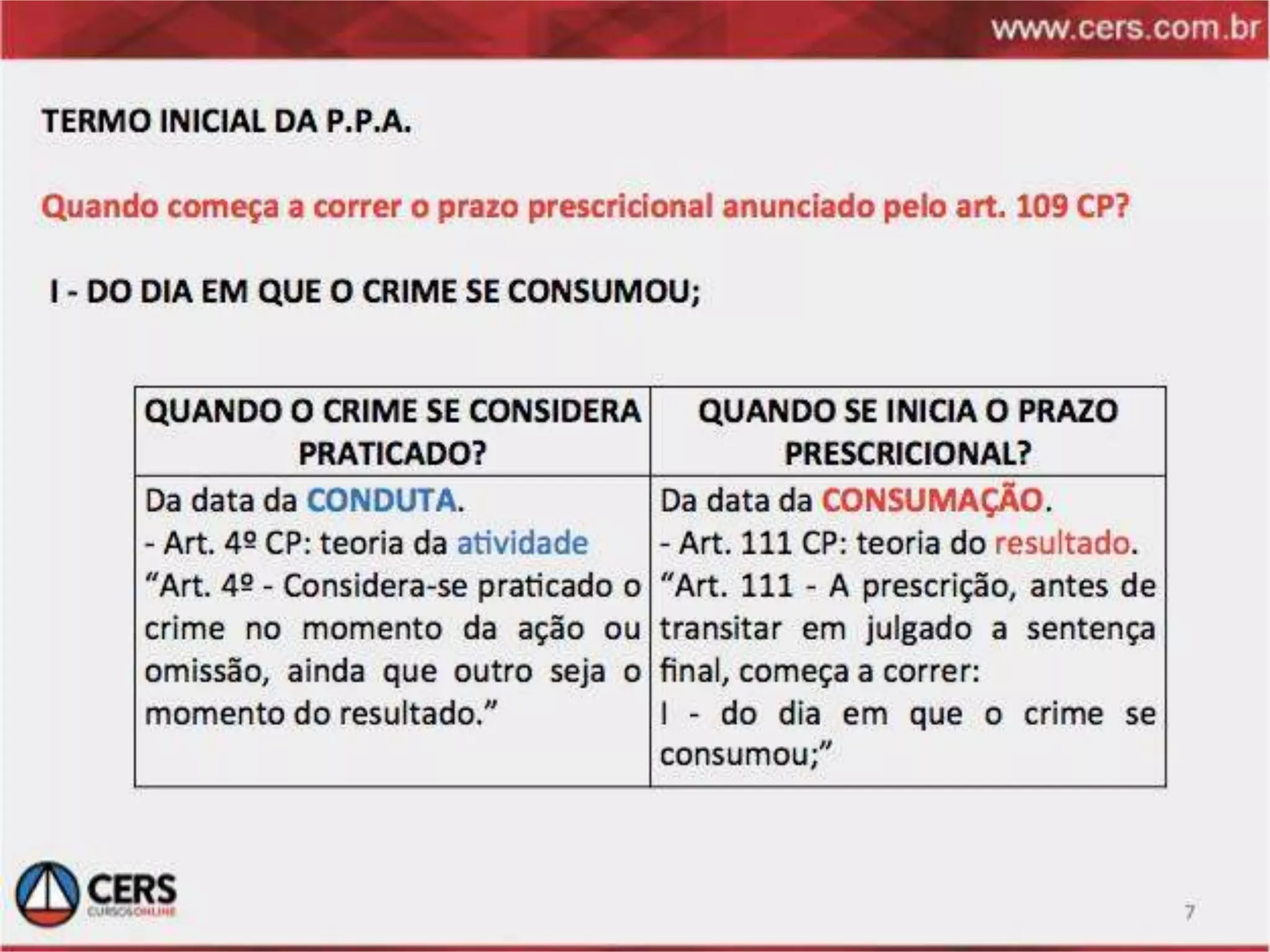 Prescrição codigo penal rogerio sanches revisão 29set 2013