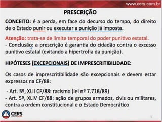 Prescrição codigo penal rogerio sanches revisão 29set 2013