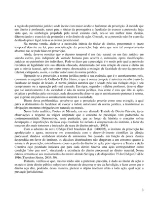 Prescrição x decadência