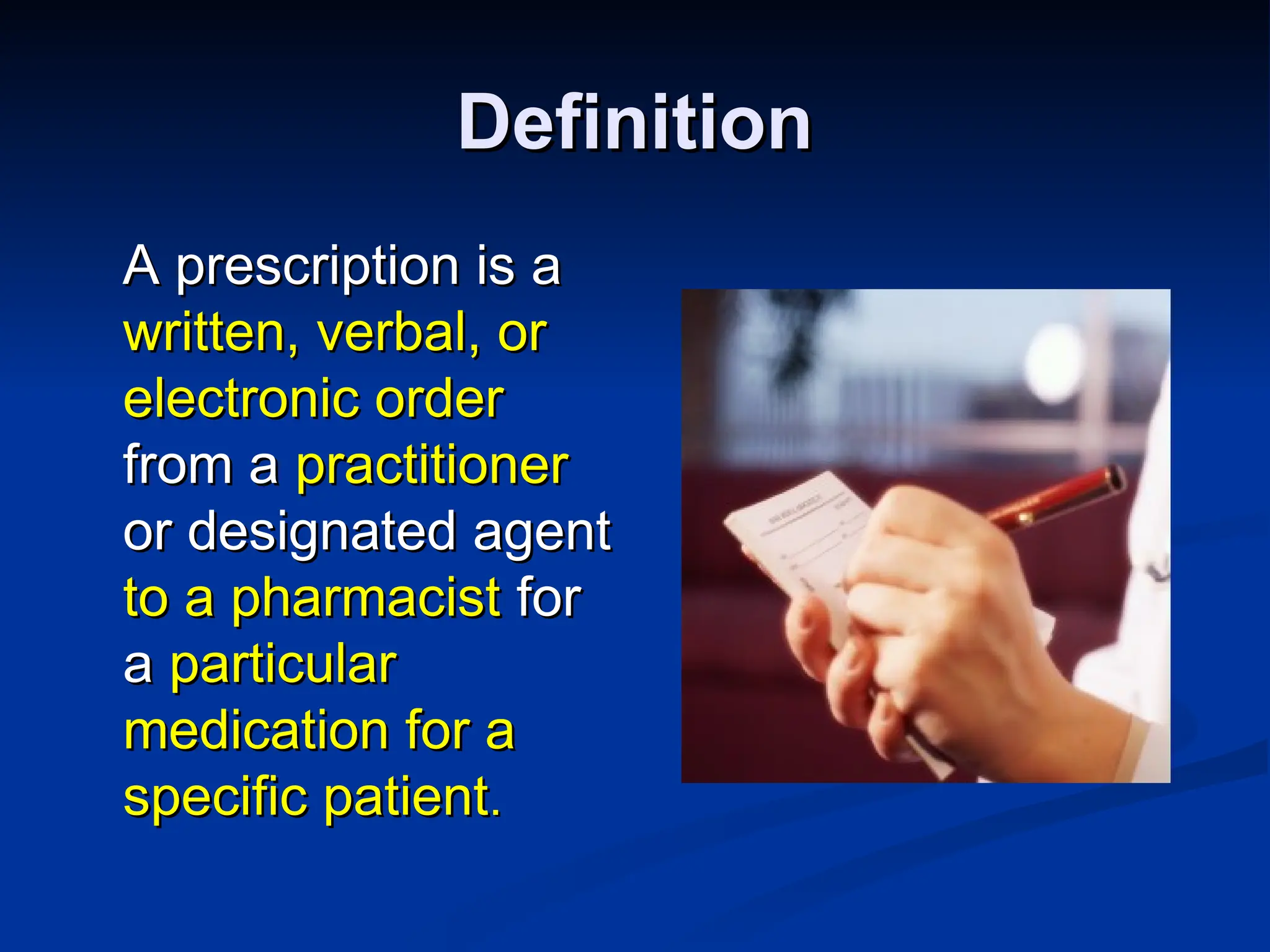 Triplicate Meaning Rx prescription, dr. Abdulmalik 2025---.ppt