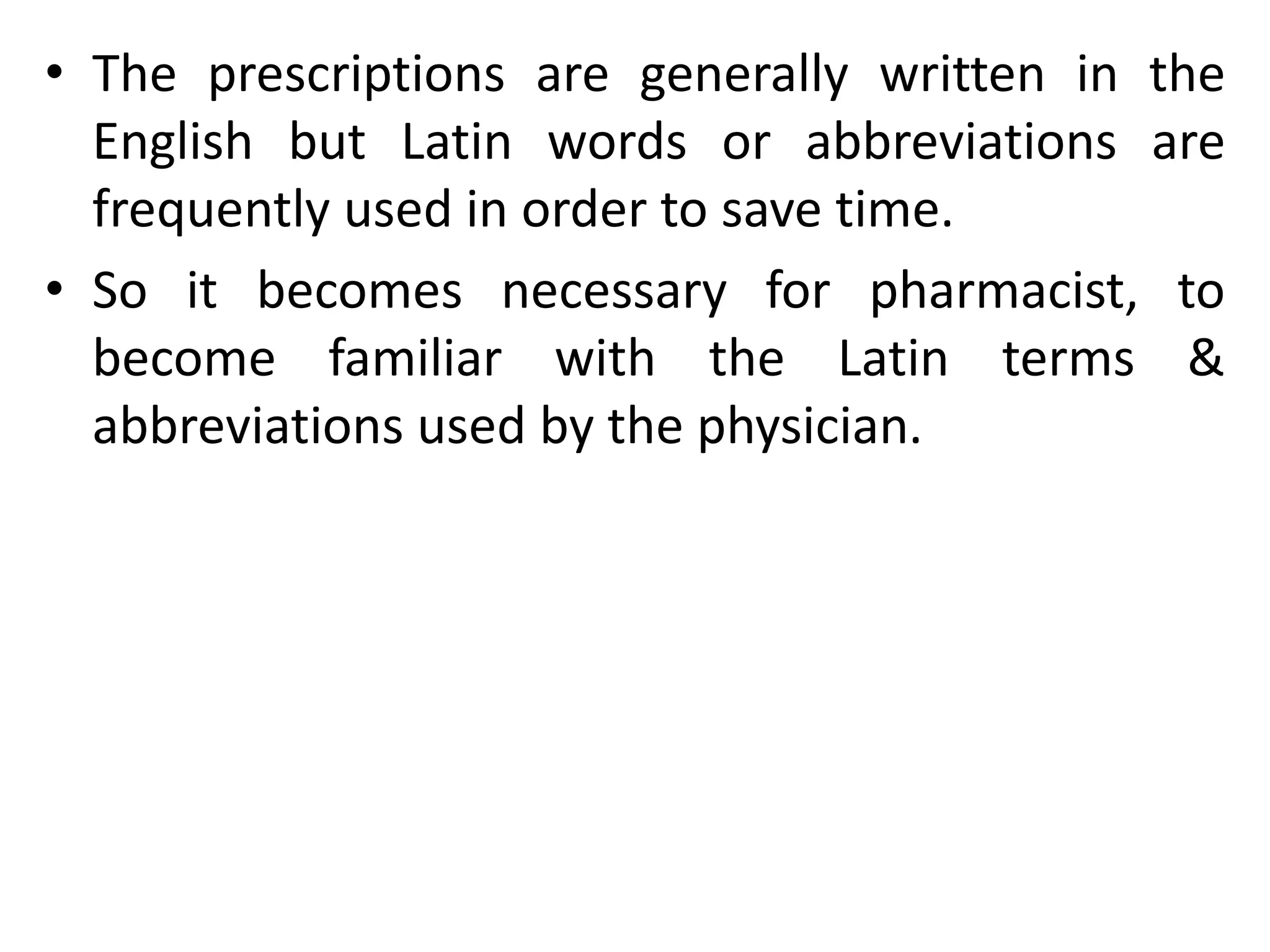 Prescriptiions Prescription | PPTX