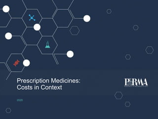 Prescription Medicines:
Costs in Context
2020
 