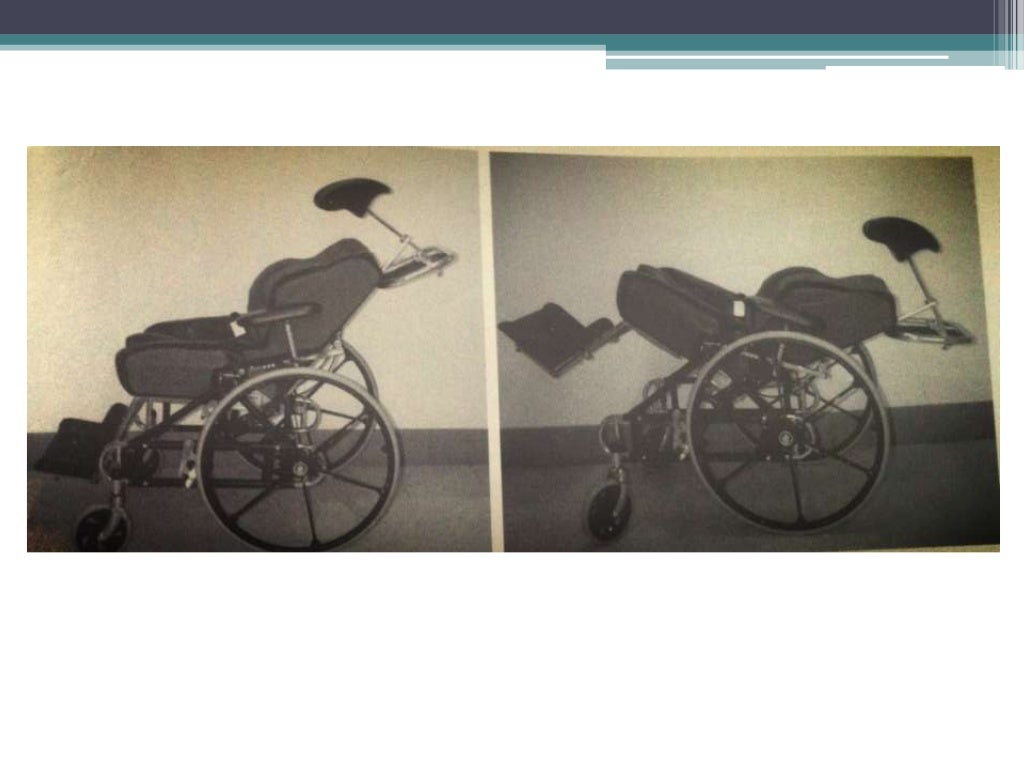 Prescription of wheelchair