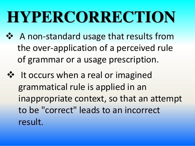 Prescriptive Linguistics Presentation