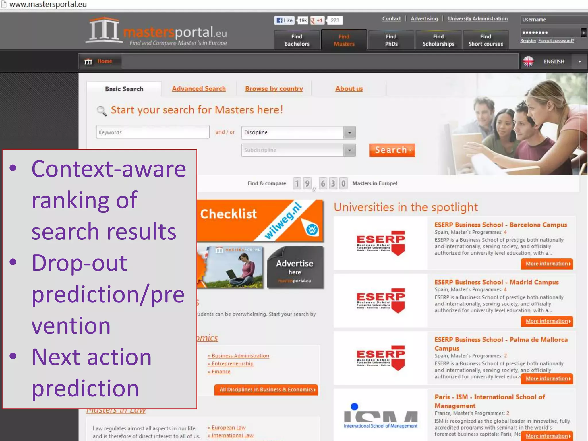 IEEE CBMS 2010
Perth, Australia
Handling Concept Drift in Medical Applications: Importance, Challenges and Solutions
© M. Pechenizkiy and I. Zliobaite
14
• Context-aware
ranking of
search results
• Drop-out
prediction/pre
vention
• Next action
prediction
 