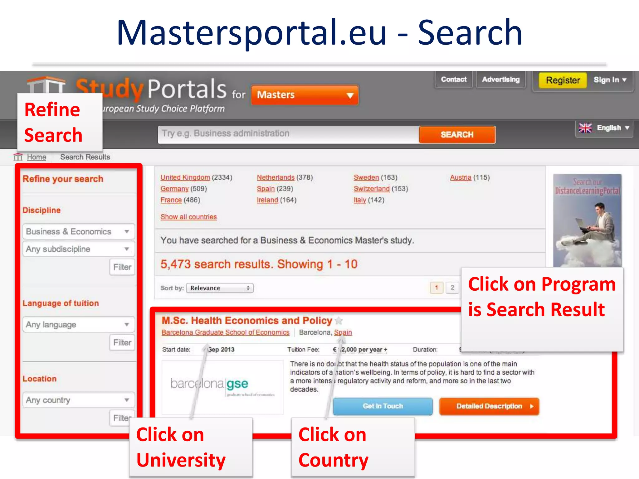 Mastersportal.eu - Search
Refine
Search
Click on Program
is Search Result
Click on
University
Click on
Country
 