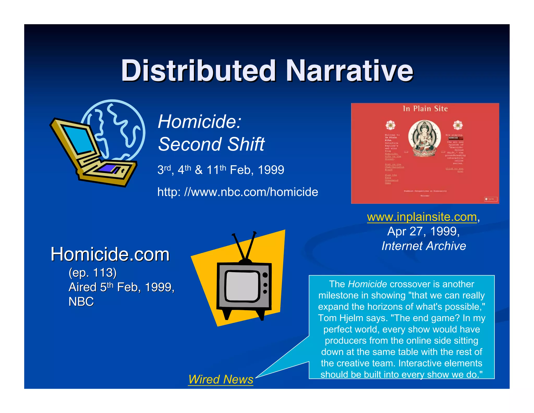 Best Practises in Transmedia Entertainment - Christy Dena