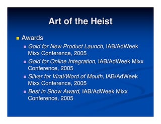 Best Practises in Transmedia Entertainment - Christy Dena