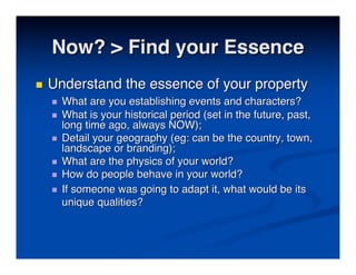 Best Practises in Transmedia Entertainment - Christy Dena