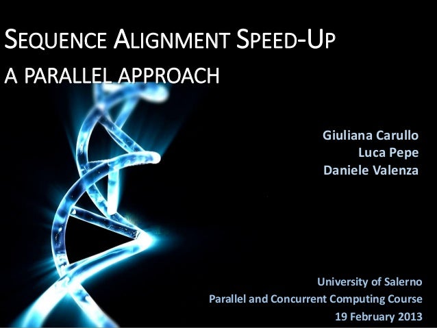 parallel dna sequence alignment