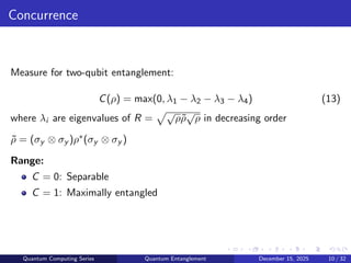 What is Quantum Entanglement and its history | PDF
