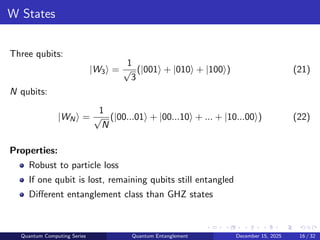 What is Quantum Entanglement and its history | PDF