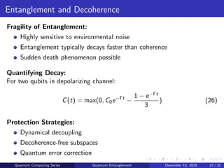 What is Quantum Entanglement and its history | PDF