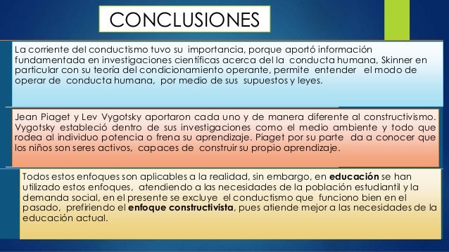 Presentacion Teorias del Aprendizaje