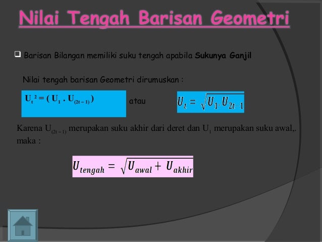 17 Contoh Soal Nilai Tengah Barisan Geometri Kumpulan Contoh Soal