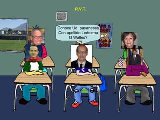 Conoce Ud. payaneses Con apellido Ledezma O Walles? R.V.T .