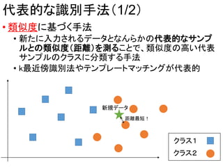 パターン認識の資料 | PPTX