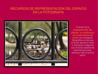 RECURSOS PARA REPRESENTAR EL ESPAC IO La luz El uso del claroscuro permite a los artistas perfilar y crear la sensación  de volumen en los objetos gracias al contrastes de luces y sombras.  