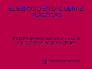 RECURSOS PARA REPRESENTAR EL ESPAC IO La perspectiva cónica Sistema de representación que permite la representación de las tres dimensiones del plano, y por tanto del espacio, de manera muy semejante a como lo percibe el ojo humano. 