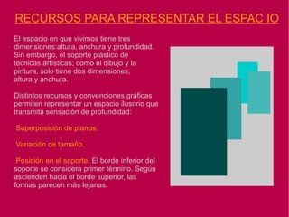 Conocer las técnicas compositivas que se emplean para organizar 