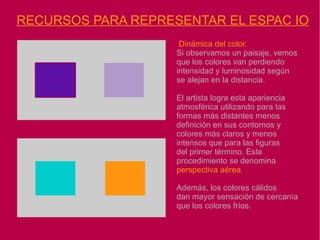 los elementos visuales de la imagen. 