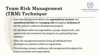 A Survey and Review on tools and techniques for Software Risk ...