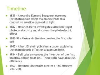 solar photovoltaic system | PPTX