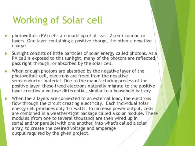 Solar Photovoltaic System