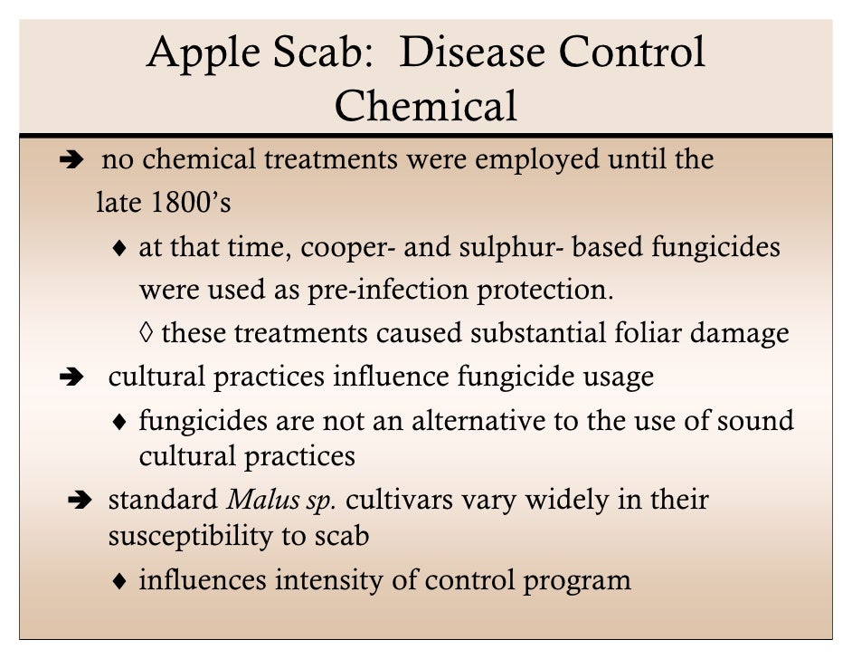 Apple Scab Presentation