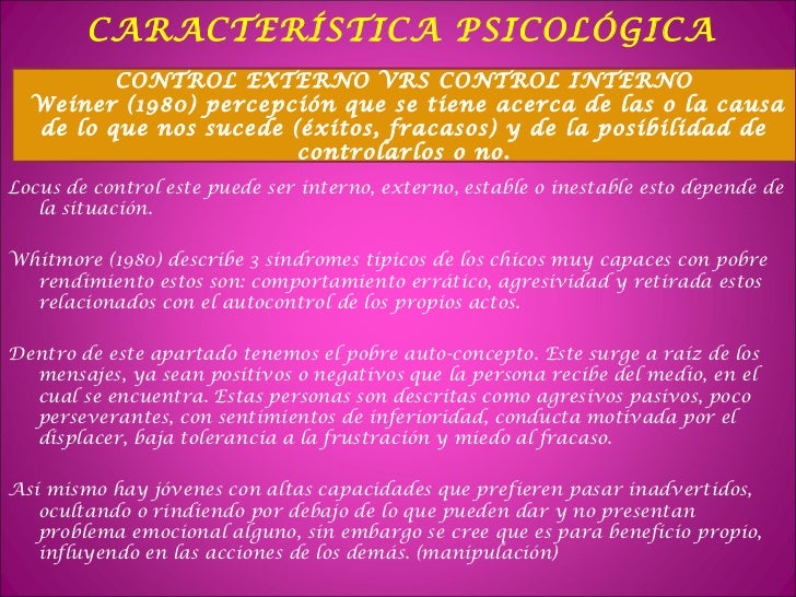 Aspectos psicológicos, sociológico y familiares, que