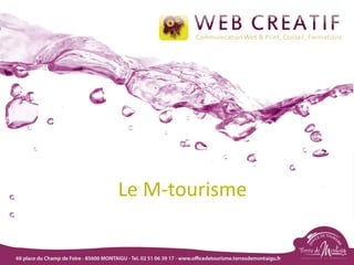 Le M-tourisme
 