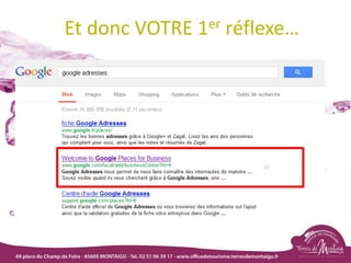 Et donc VOTRE 1er réflexe…
 