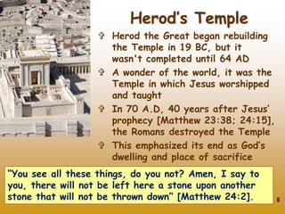 Session 3: Temple and the Presence of God: | PPT