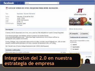 Integración del 2.0 en nuestra
estrategia de empresa
 