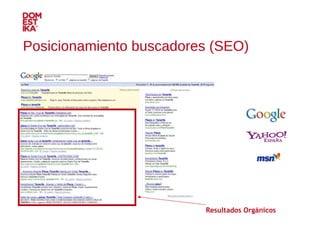 Resultados Orgánicos Posicionamiento buscadores (SEO) 