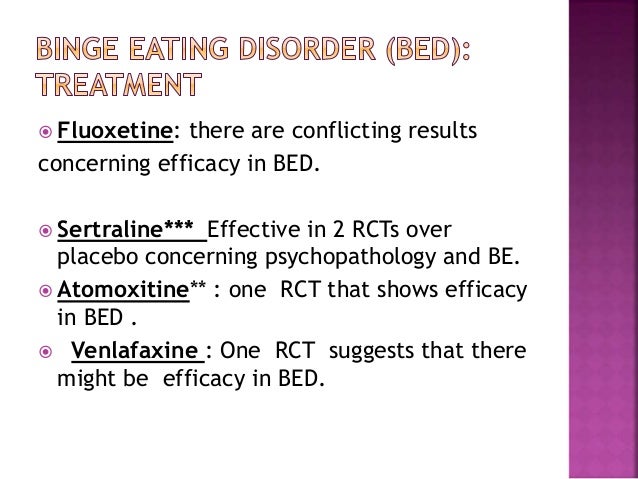 Guide Lines For Treating Eating Disorder