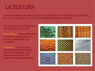 Posibilidades gráficas del punto: Si colocamos un único punto dentro de una imagen, conseguimos que este se convierta en el centro visual. La proximidad o el alejamiento entre puntos produce sensación de volumen. 
