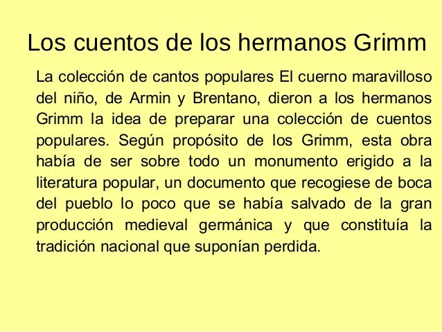 Los Cuentos De Los Hermanos Grimm - crusconelcine