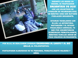 Este año, todas las entidades sociales estamos llevando a cabo un
proyecto sobre nuestro pueblo,

MOLINA DE ARAGÓN
“CONÓCE...