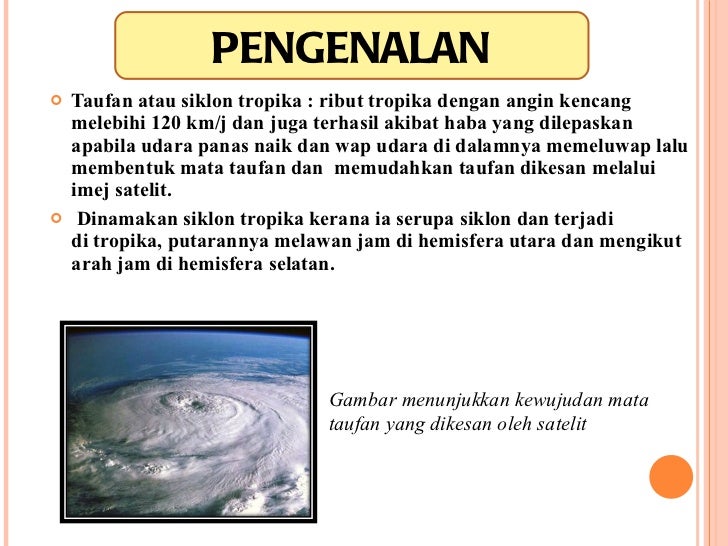 Bencana Alam Ribut Taufan (kumpulan Platinum)