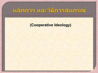 (Cooperative Ideology)
 