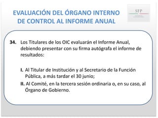 Present. control interno | PDF