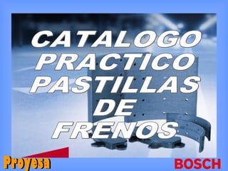 Present. de pastillas 2005