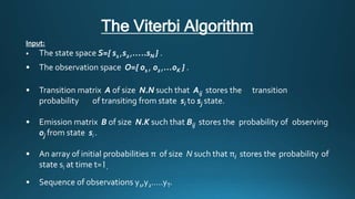 Viterbi algorithm | PPT