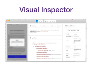 Visual Inspector
 