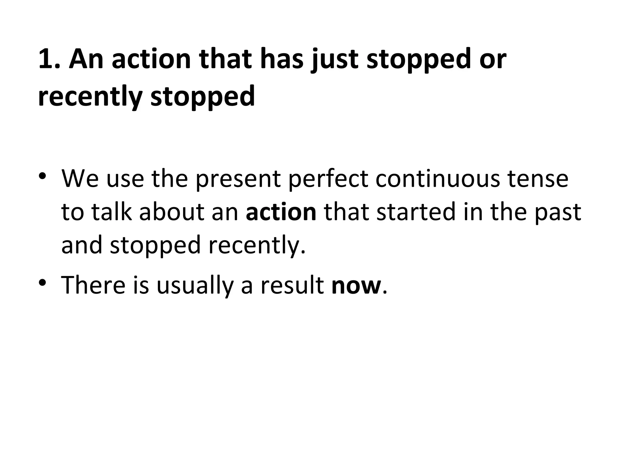 Present perfect continuous tense | PPT
